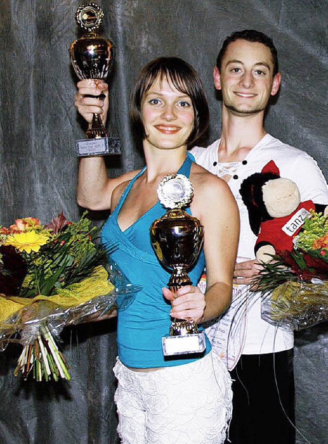 Deutsche Meister: Serena Petri und David Jonas  | Foto: martin ziaja