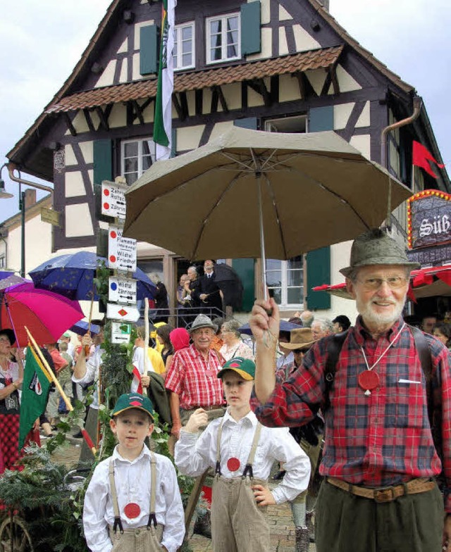 30 Jahre besteht der Schwarzwaldverein im Jahr 2011.   | Foto: F.Kiefer/Archiv