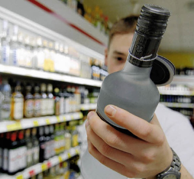 Alkohol-Testkufe von Jugendlichen wird es in Weil nicht geben.   | Foto: ddp