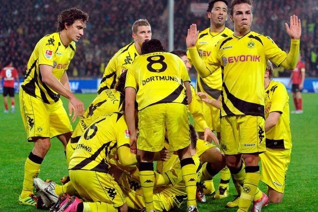 Fotos: SC Freiburg unterliegt Borussia Dortmund 1:2