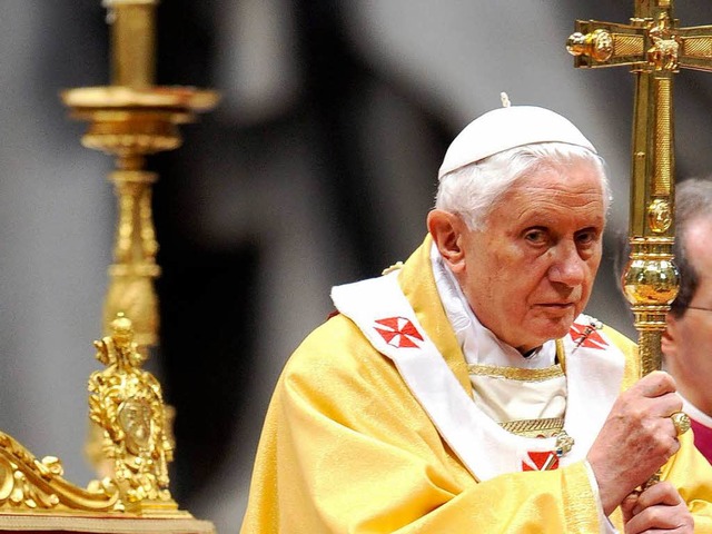 Der Papst ndert seine Line.  | Foto: dpa