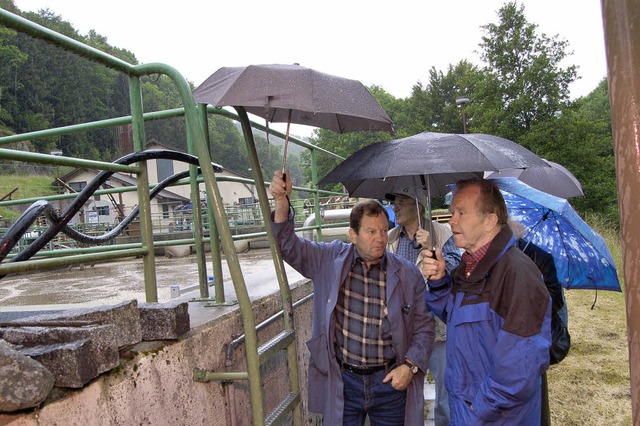 Nicht im Regen stehen bleiben  die Sch...zierte Sanierung beginnt im Frhjahr.   | Foto: karin Maier