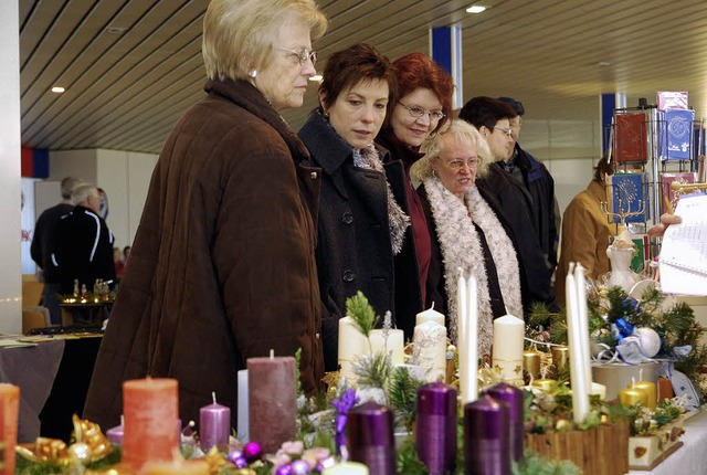 Andrang herrschte bei der Hobbyausstel...bei. Auch fr Kinder war was geboten.   | Foto: Edgar Steinfelder