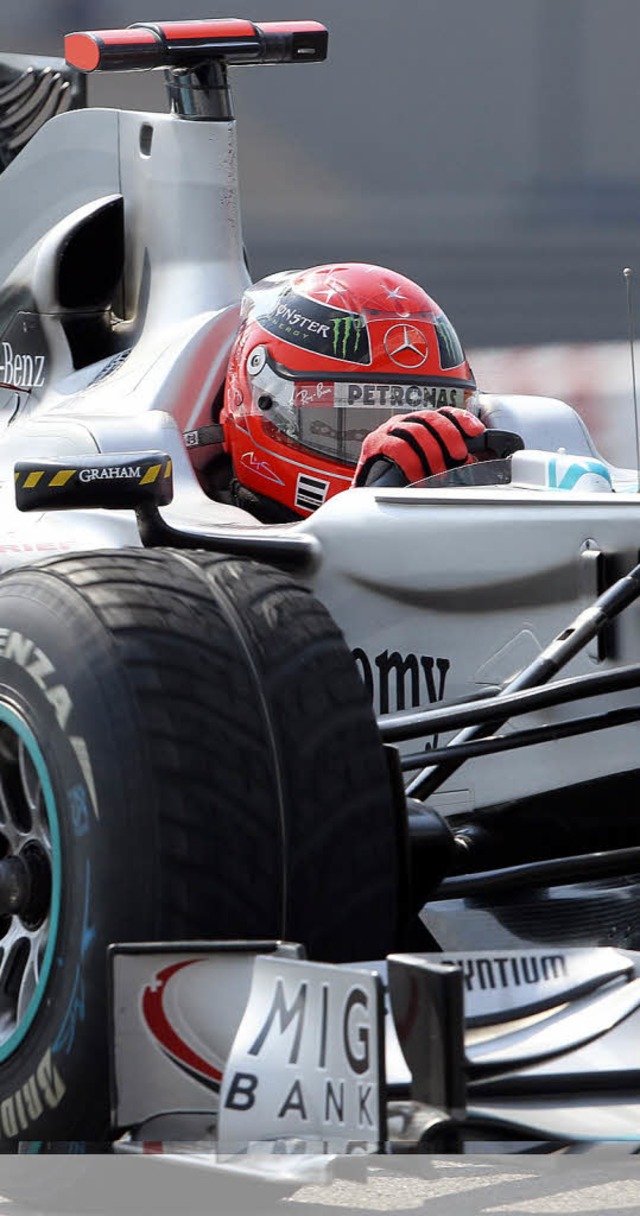&#8222;Mercedes will wieder voll angre...l Schumacher plant frs nchste Jahr.   | Foto: DPA