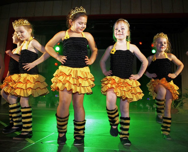 Die Biene Maya war das Thema fr diesen Auftritt der Dancing Company Altdorf.   | Foto: Sandra Decoux-Kone
