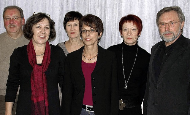 Der Vorstand des Freundeskreises der F...audia Brenzinger (Zweite von links).    | Foto: Hans-Jrgen Hege