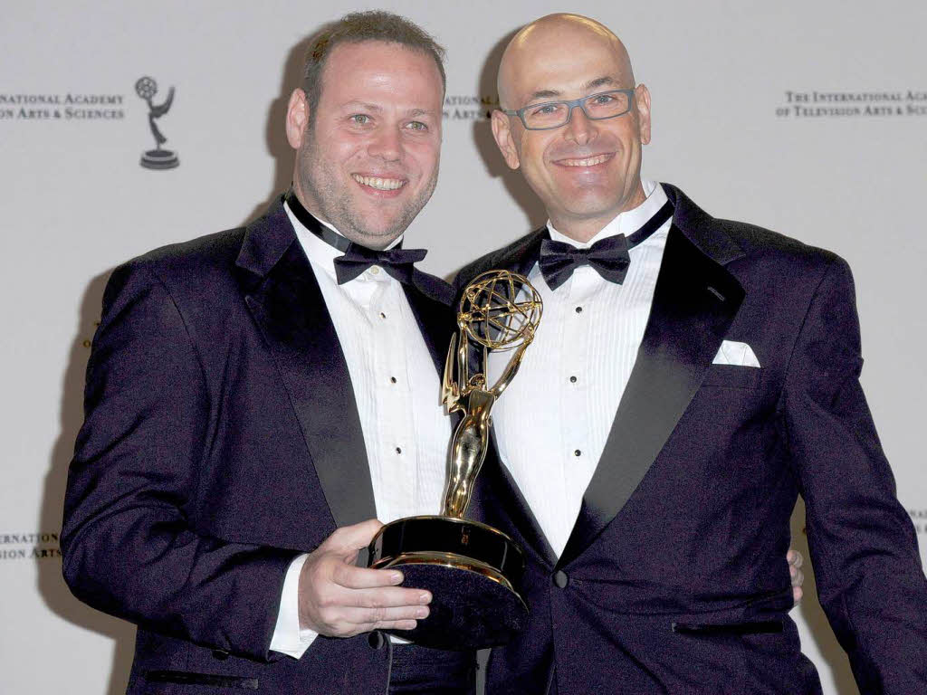 Die israelischen  Produzenten Adir Mile und Elad Kuperman erhielten den Award fr die Comedyserie „Traffic Light“.