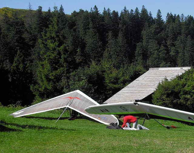 Drachenflieger am Kandel   | Foto: Verein