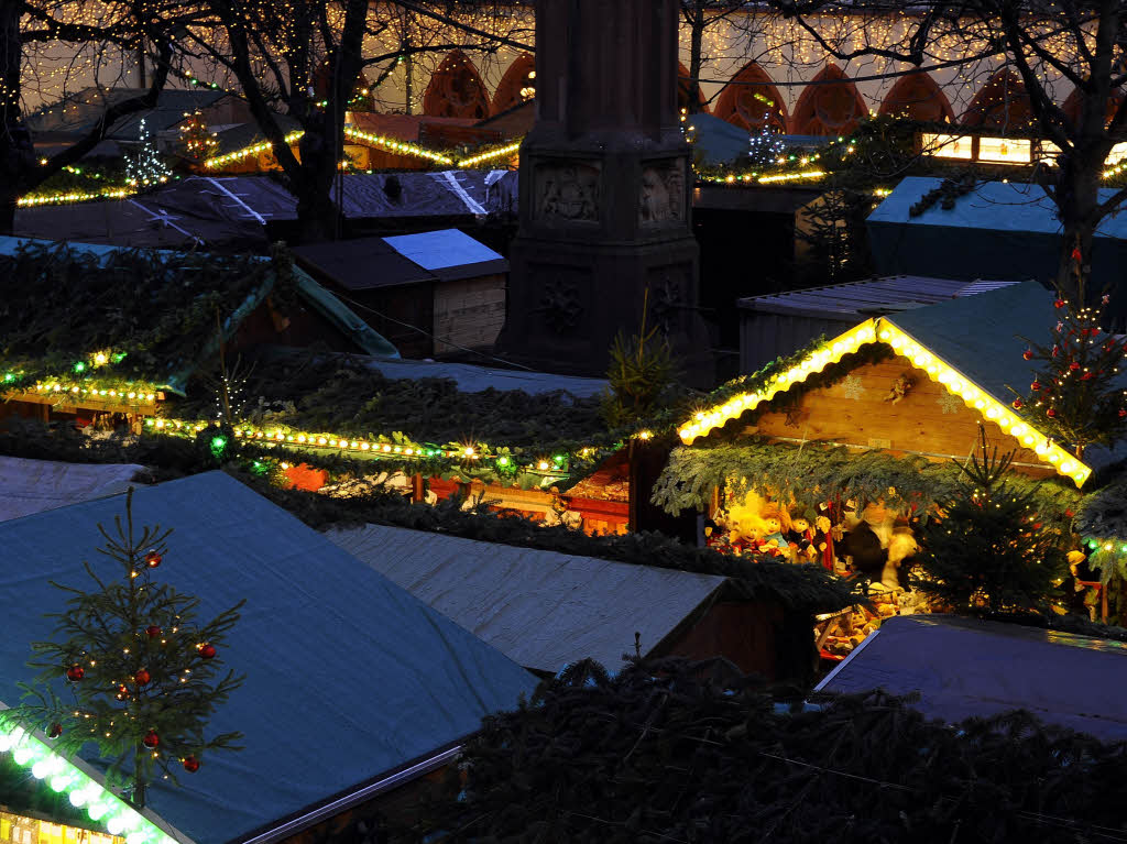 Weihnachtsmarkt 2010 in Freiburg