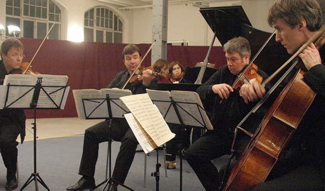 In der Reihe Klassik im Krafft-Areal s... das Klavierquintett op. 81 von Dvork  | Foto: Karin Stckl-Steinebrunner