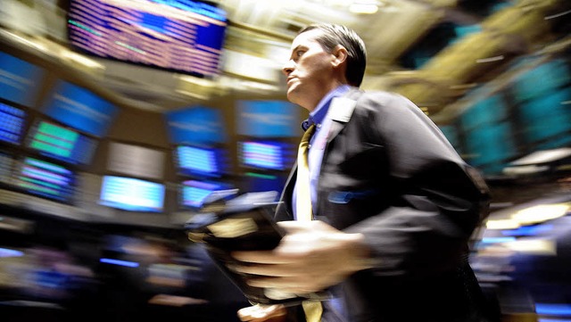 Es luft wieder was in den Brsenslen an der Wall Street   | Foto: DPA
