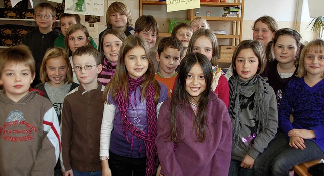 Zisch-Besuch in der Klasse 4 der Grundschule flingen  | Foto: Michael Krug