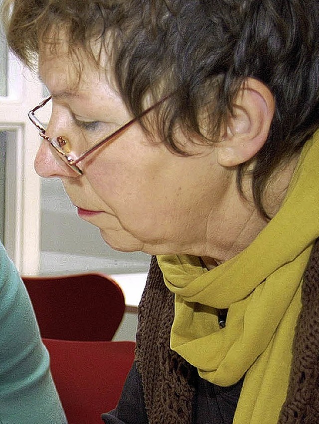 Gisela Harff-Schppert feiert am Woche... Ateliers fr knstlerischen Schmuck.   | Foto: Archiv: ges