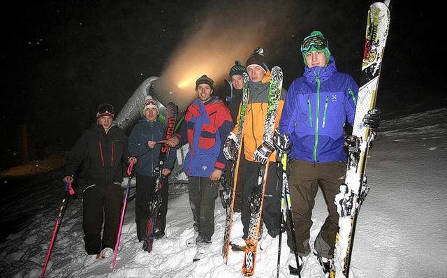 Hei auf Schnee ist die Todtnauer Skij... erwarten, die Pisten runter zu fegen.  | Foto: Privat