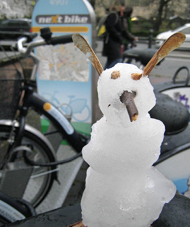 Winterpause beim Fahrradverleih  | Foto: Helmut Seller