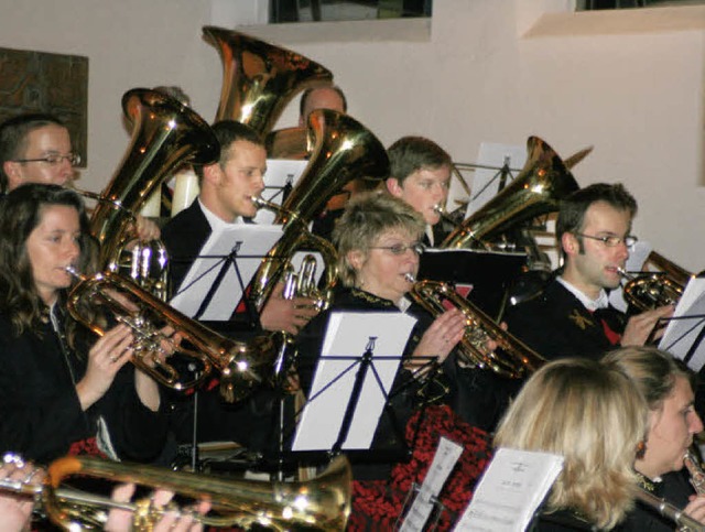 Ein stimmungsvolles Konzert unter der ...zeit in der Marienkirche in Blasiwald.  | Foto: Roswitha Klaiber