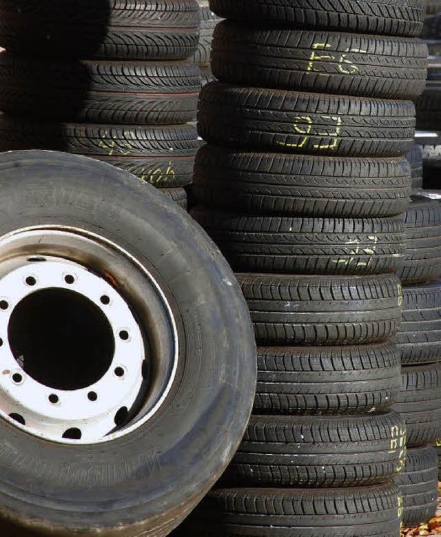 Reifen sind  gefragt.   | Foto: Lauber