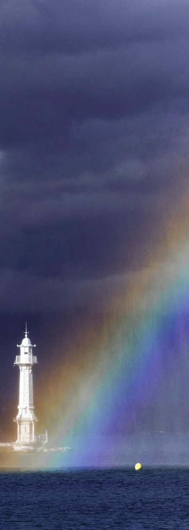 Ein Regenbogen   | Foto: dpa