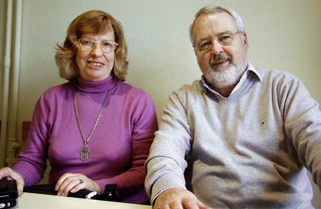 Lisa Fickler und Dieter Grether: &#822...alfonds muss bekannter werden&#8220;.   | Foto: Babeck-Reinsch