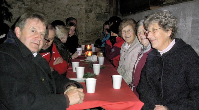 Die evangelische Kirchengemeinde hatte...ine Scheune in Fischingen eingeladen.   | Foto: privat