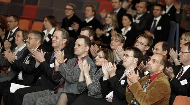 Fast 170 Besucher kamen zum 21. Offenb...m im Saal der Waldorfschule zusammen.   | Foto: Stadt Offenburg