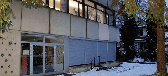 Eigener Eingang von der Gartenstrae h...ann-Faller-Schule ein neues Quartier.   | Foto: Hermann Jacob