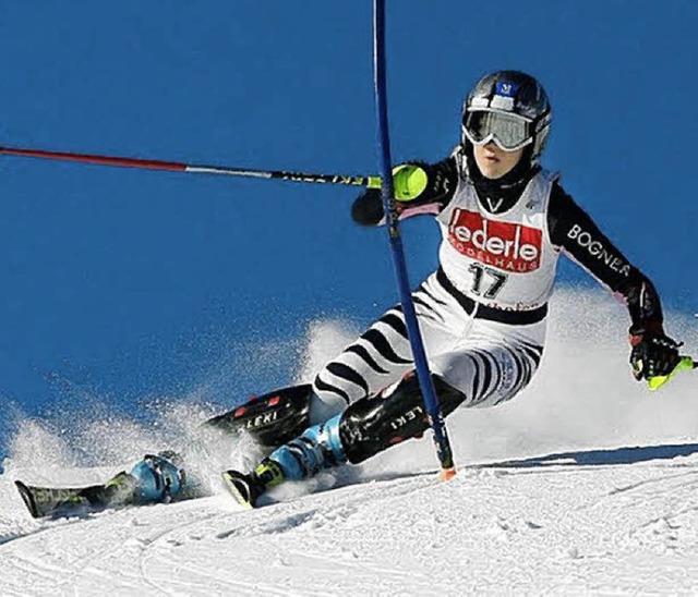 Das Allguer Klima bekommt ihr: Maren ... und Internatsschlerin in Oberstdorf   | Foto: BZ/lffelholz