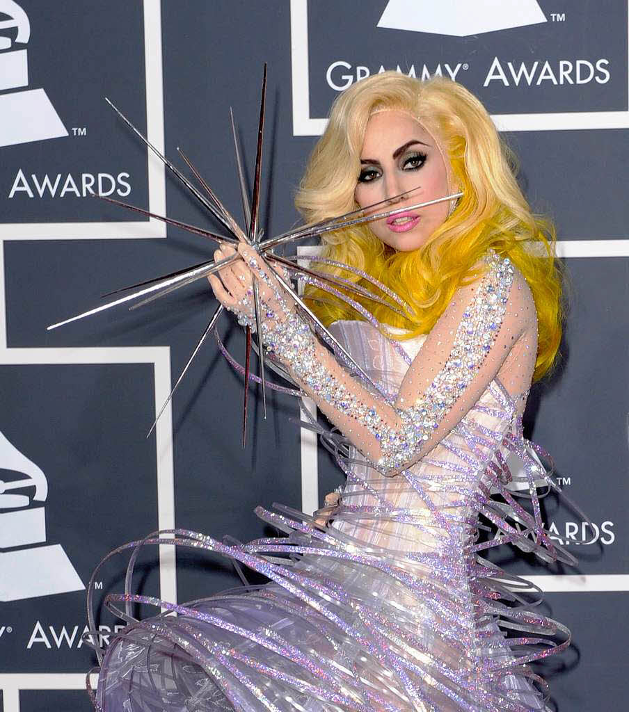 Die New Yorker Sngerin Lady Gaga brachte es auf sechs Nominierungen.