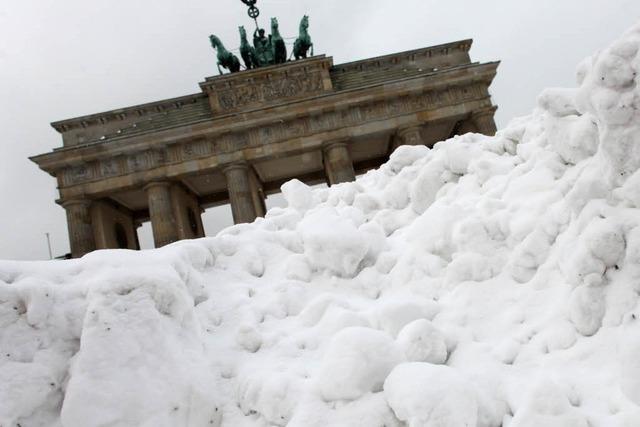 Fotos: Schnee in Deutschland