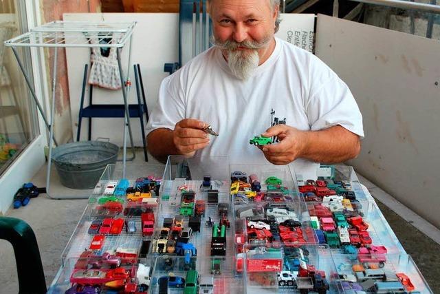 Thomas Hochstetter besitzt über 100 000 Modellautos