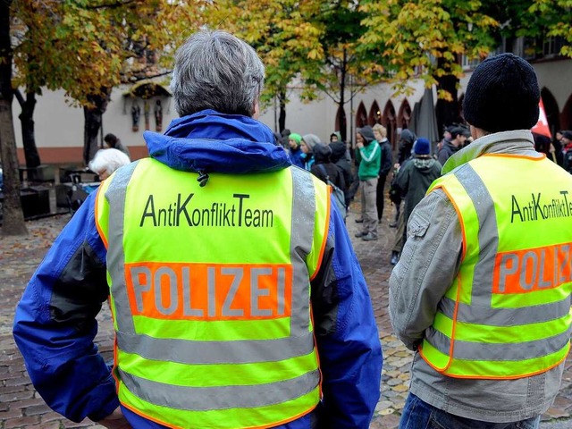 Auf das Anti-Konflikt-Team der Polizei kommt viel Arbeit zu.  | Foto: Thomas Kunz