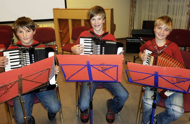 Yannick Schuler, Mirko Steiert und Tim...ezeichnet die zweithchste Bewertung.   | Foto: Privat