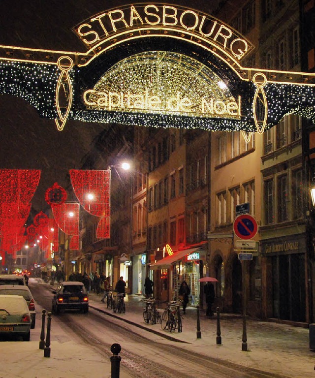 Straburg ist Weihnachts- und Beleuchtungs-Hauptstadt.   | Foto: Bri