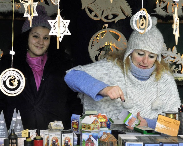 Auf dem Weihnachtsmarkt  | Foto: Barbara Ruda