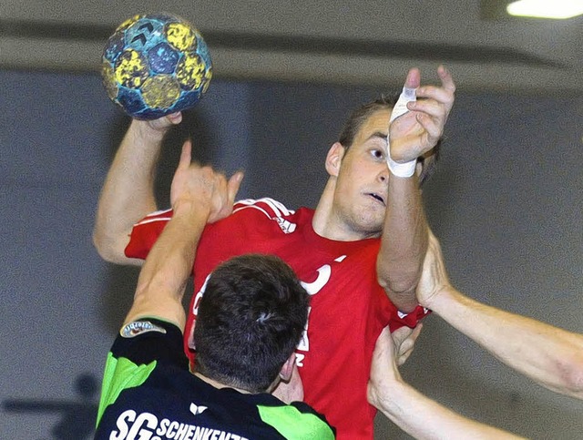 Der Sulzer Maximilian Betzler traf am ...gabend sechsmal ins gegnerische Netz.   | Foto:  Wolfgang Knstle