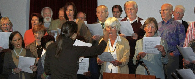 Mit der Kirchenmusik die Herzen der Me...Kirchenchor St. Gallus in Kirchzarten   | Foto: Privat