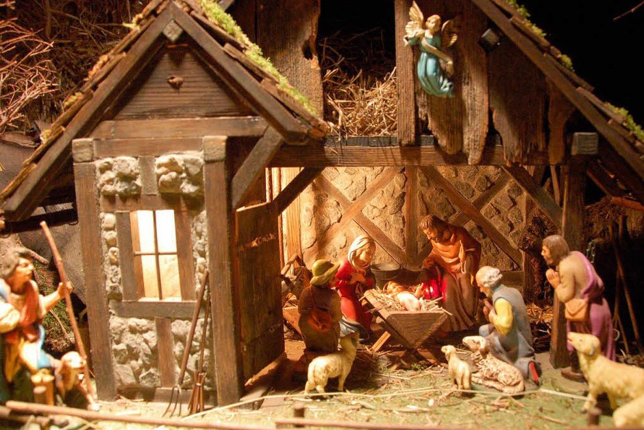 40 ganz unterschiedliche Weihnachtskrippen sind im Hansmeyerhof in Buchenbach ausgestellt. (Foto: Markus Donner) 40 ganz unterschiedliche Weihnachtskrippen sind im Hansmeyerhof in Buchenbach ausgestellt. (Foto: Markus Donner)