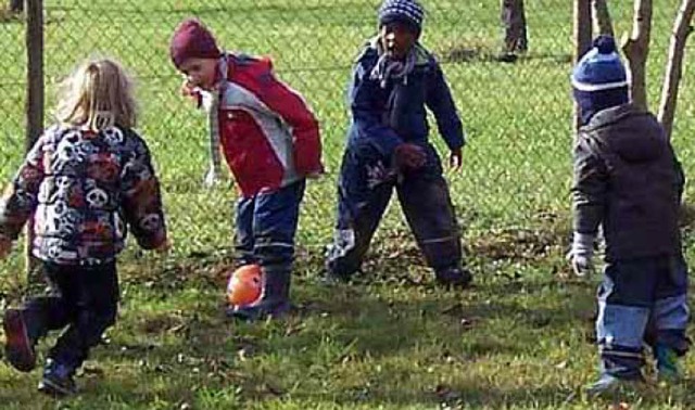 Die Kinder von Sankt Martin knnen  wieder  im Freien toben.   | Foto: Privat