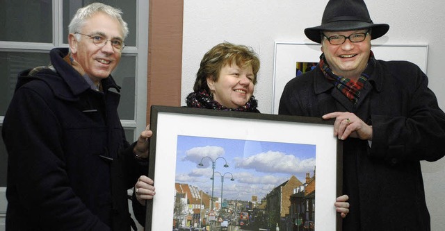 Klaus Thomas Teufel von &#8222;Die Br...ografie der Hauptstrae Borehamwoods.   | Foto: gertrude siefke