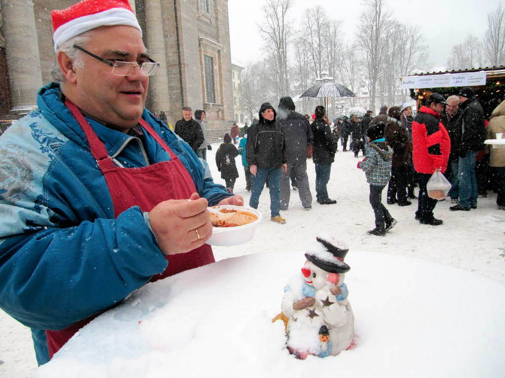 Der Weihnachtsmarkt 2010 in St. Blasien – ein Wintermrchen