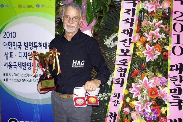 Abenteuerliche Reise für HAG-Leiter zur Preisverleihung in Seoul