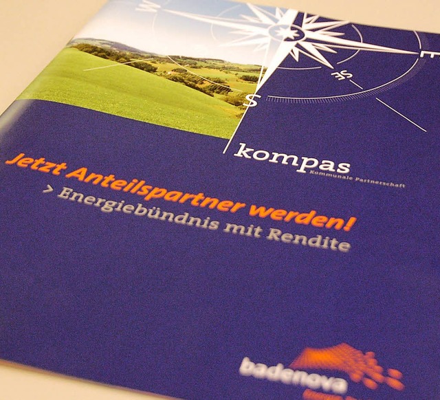 Das kompas-Modell der Badenova &#8211;...st derzeit Thema in einigen Gemeinden.  | Foto: andrea Gallien