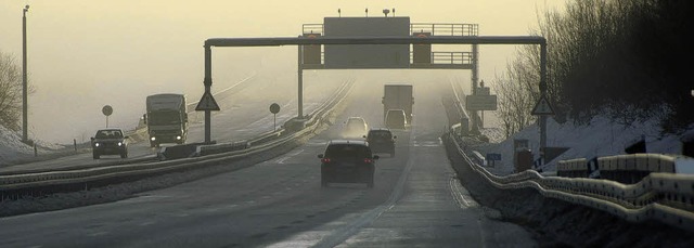 Endlich fahren wie auf der Autobahn: D... Ausbaus fr den Verkehr freigegeben.   | Foto: Peter Gerigk