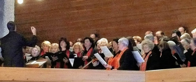 Singen zu Ehren des Herren  | Foto: Ute Aschendorf