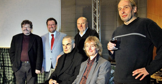 Auf die deutsch-franzsische Kulturarb..., Edzard Schoppmann und Edgar Common.   | Foto: PEter Heck