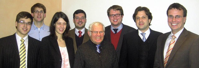 Der neue Vorstand des CDU-Ortsverbande...hristoph Kiefer und Volker Schebesta.   | Foto: CDU Ortsverband