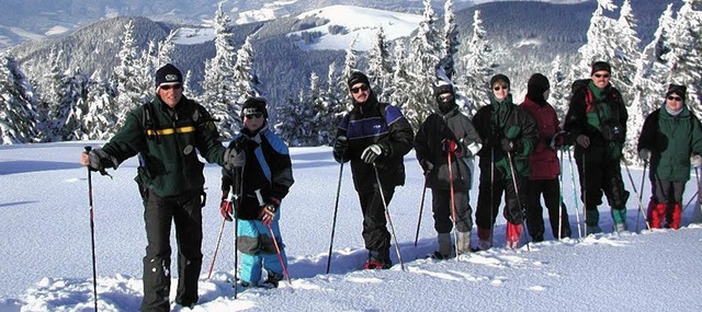 Die gefhrten Schneeschuhtouren  am Fe...s Erlebnis im Einklang mit der Natur.   | Foto: Privat