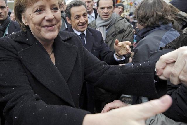 Fotos: Gipfeltreffen von Merkel und Sarkozy in Freiburg