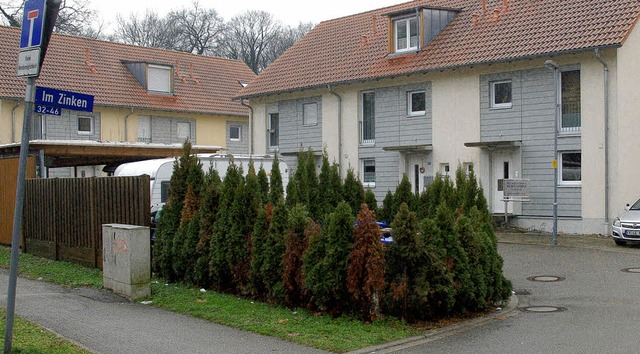 Die Gemeinde Umkirch will diesen Teil ...nken&#8220; als Privatstrae belassen.  | Foto: manfred frietsch