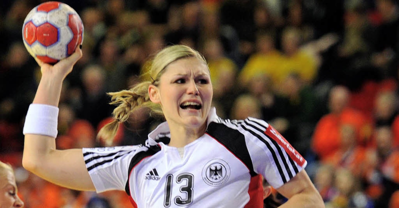 Es hat nichts genutzt: die deutsche Ha...n Natalie Augsburg bei einem Angriff.   | Foto: heuberger